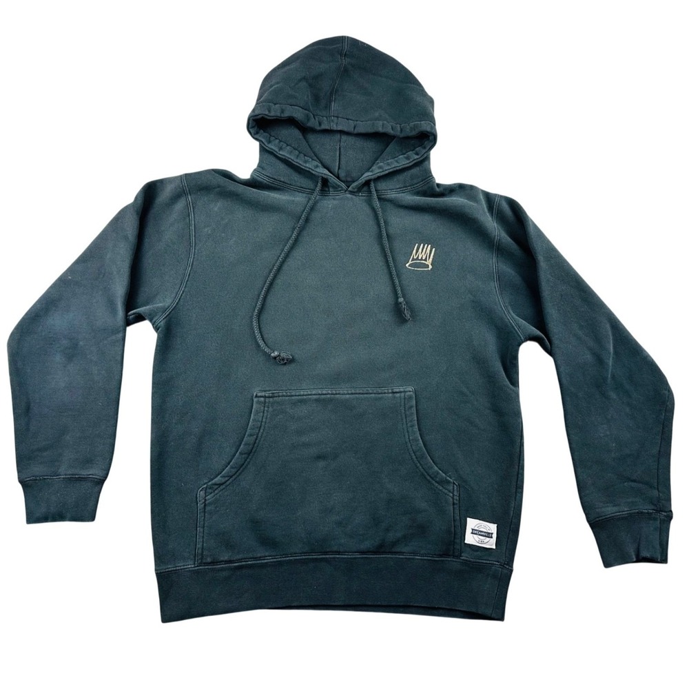 J Cole Dreamville Dollar & A Dream New Legends Crown Hoodie S Black Tour Merch